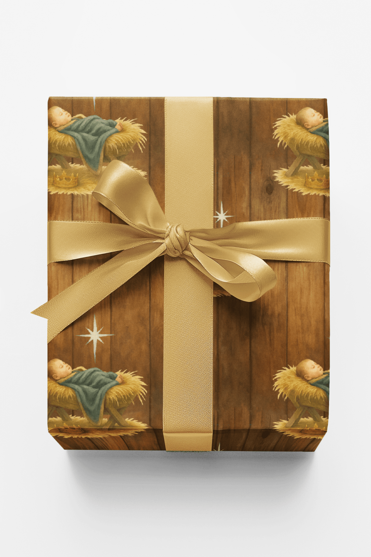 The Manger Wrapping Paper