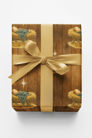 The Manger Wrapping Paper