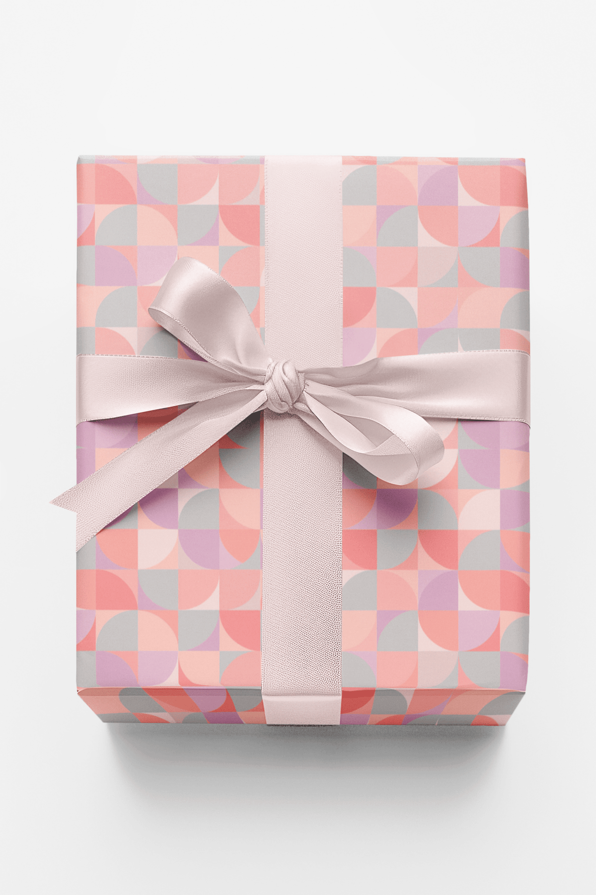 Soft Pastel Cubism Wrapping Paper
