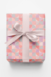 Soft Pastel Cubism Wrapping Paper