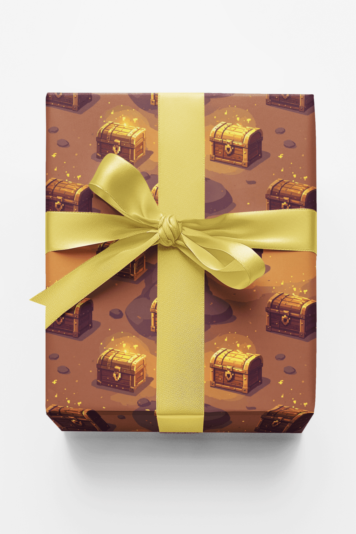 Treasure Chest Loot Loop Wrapping Paper