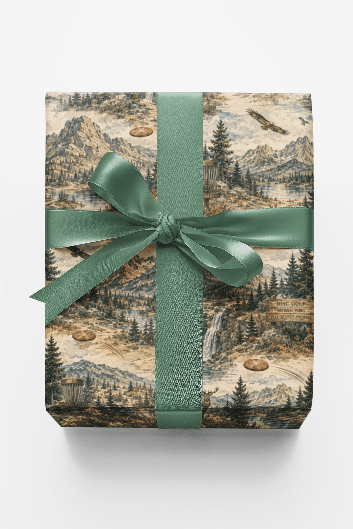 National Park Fairways Wrapping Paper