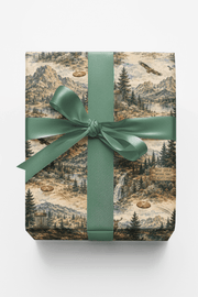 National Park Fairways Wrapping Paper