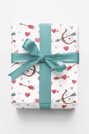Cupid's Sketchbook Wrapping Paper