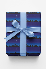 Bethlehem Silhouette Wrapping Paper