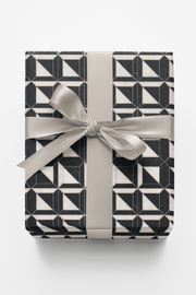 Marble Split Shapes Wrapping Paper