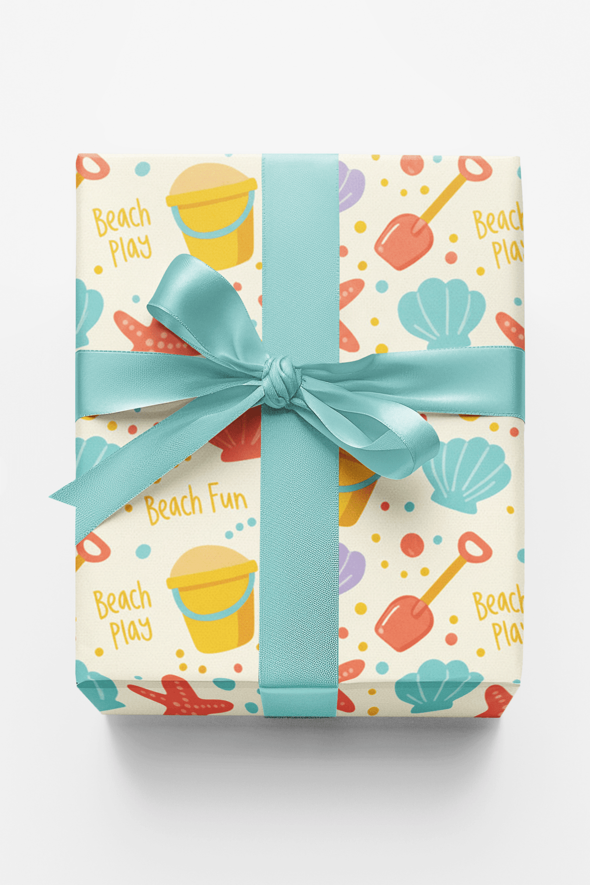 Beach Play Seaside Wrapping Paper