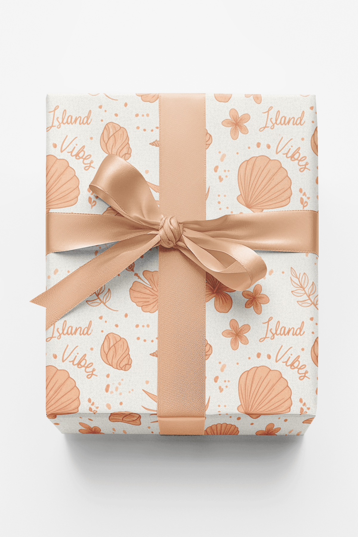 Coastal Shells Wrapping Paper