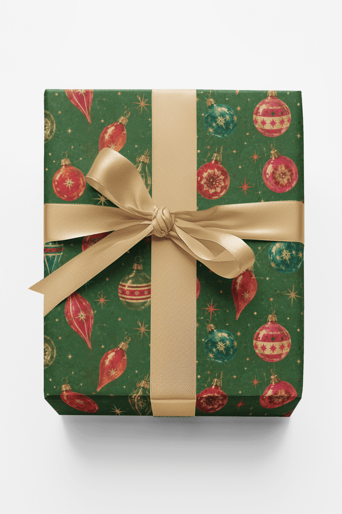 Sonesta Hotel Holiday Bauble Wrapping Paper