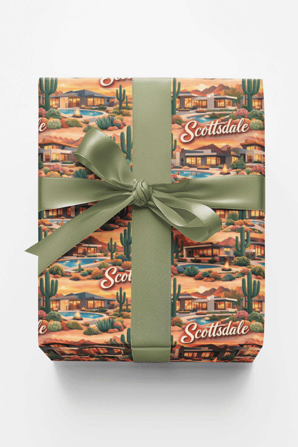 Scottsdale Desert Luxe Wrapping Paper