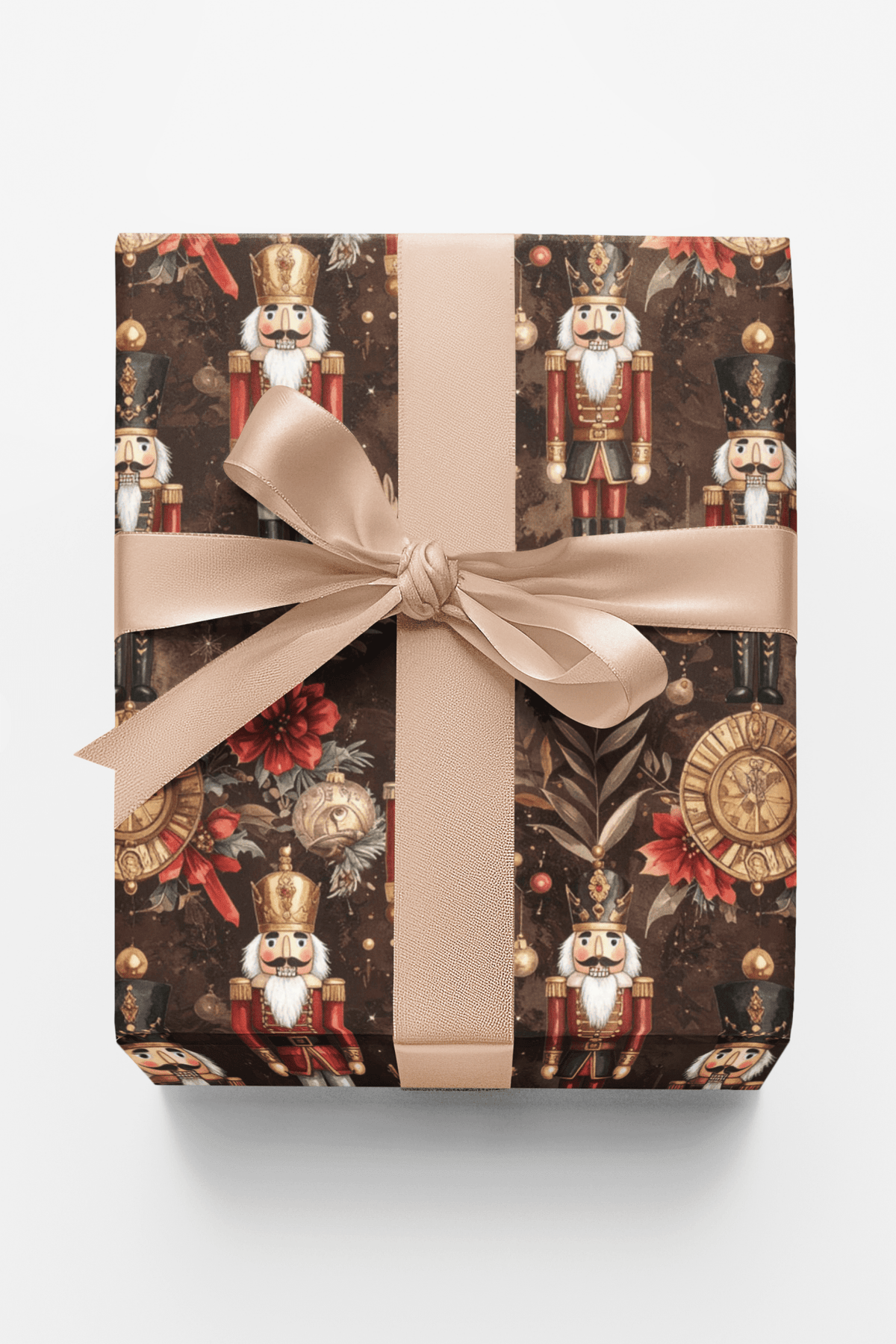 Heirloom Nutcracker Tapestry Wrapping Paper