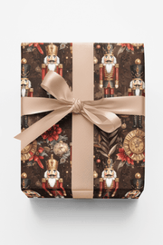 Heirloom Nutcracker Tapestry Wrapping Paper