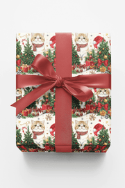 Holiday Exotic Shorthairs Wrapping Paper