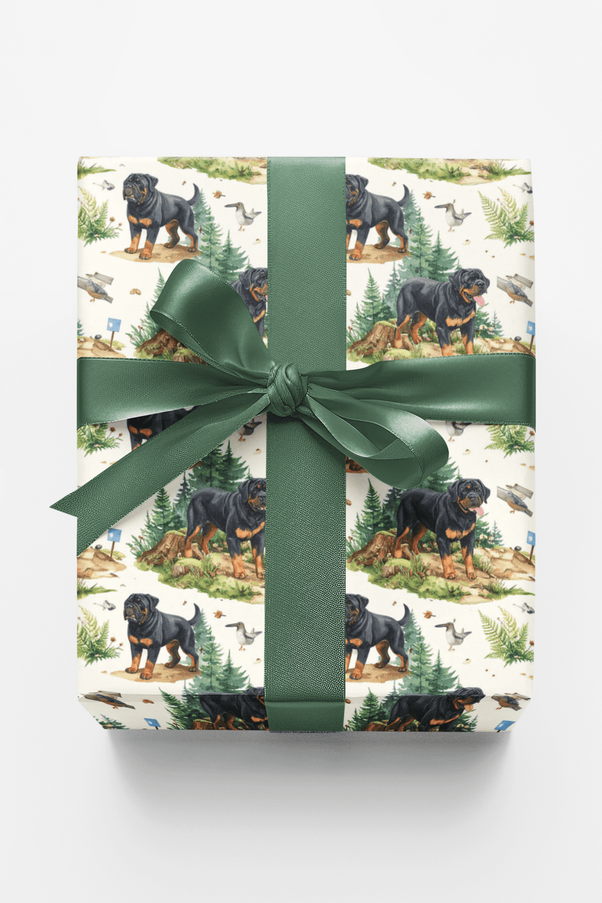 Woodland Explorer (english Mastiff) Wrapping Paper