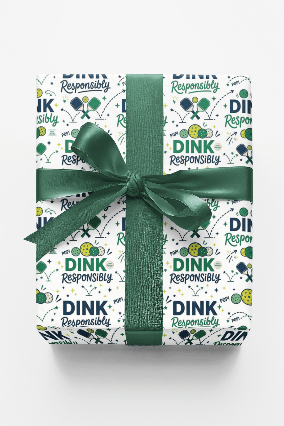 Dink Responsibly Wrapping Paper