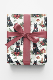 Holiday Presents (cane Corso) Wrapping Paper