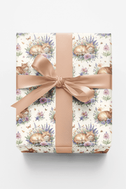 Cats & Floral Cottage (exotic Shorthair) Wrapping Paper