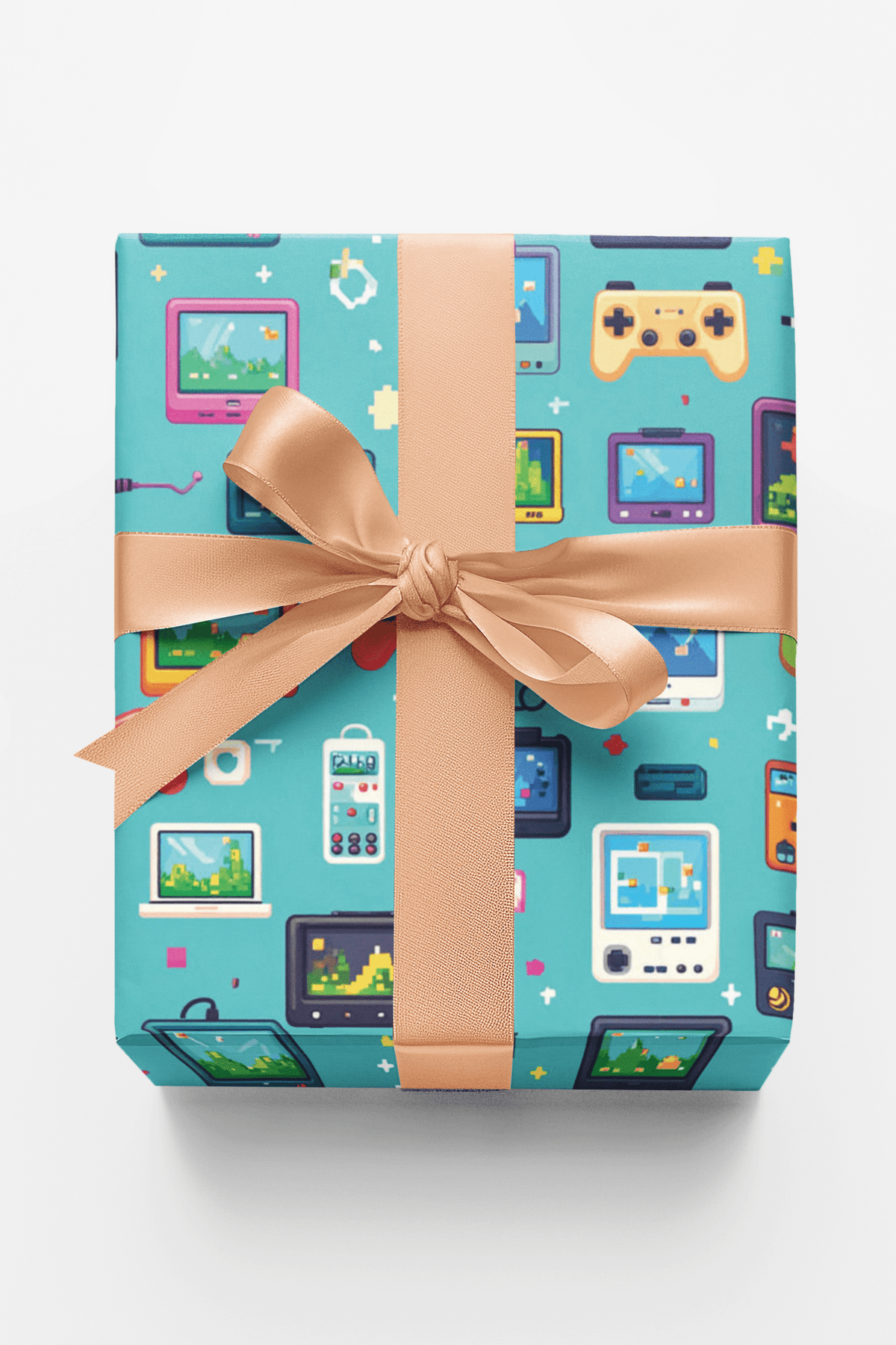 Pixel Pocket World Wrapping Paper