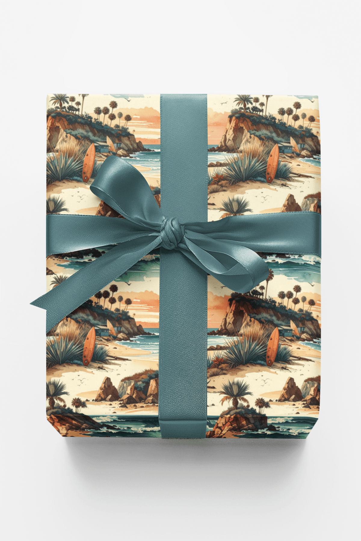 Vintage Surf Escape Wrapping Paper