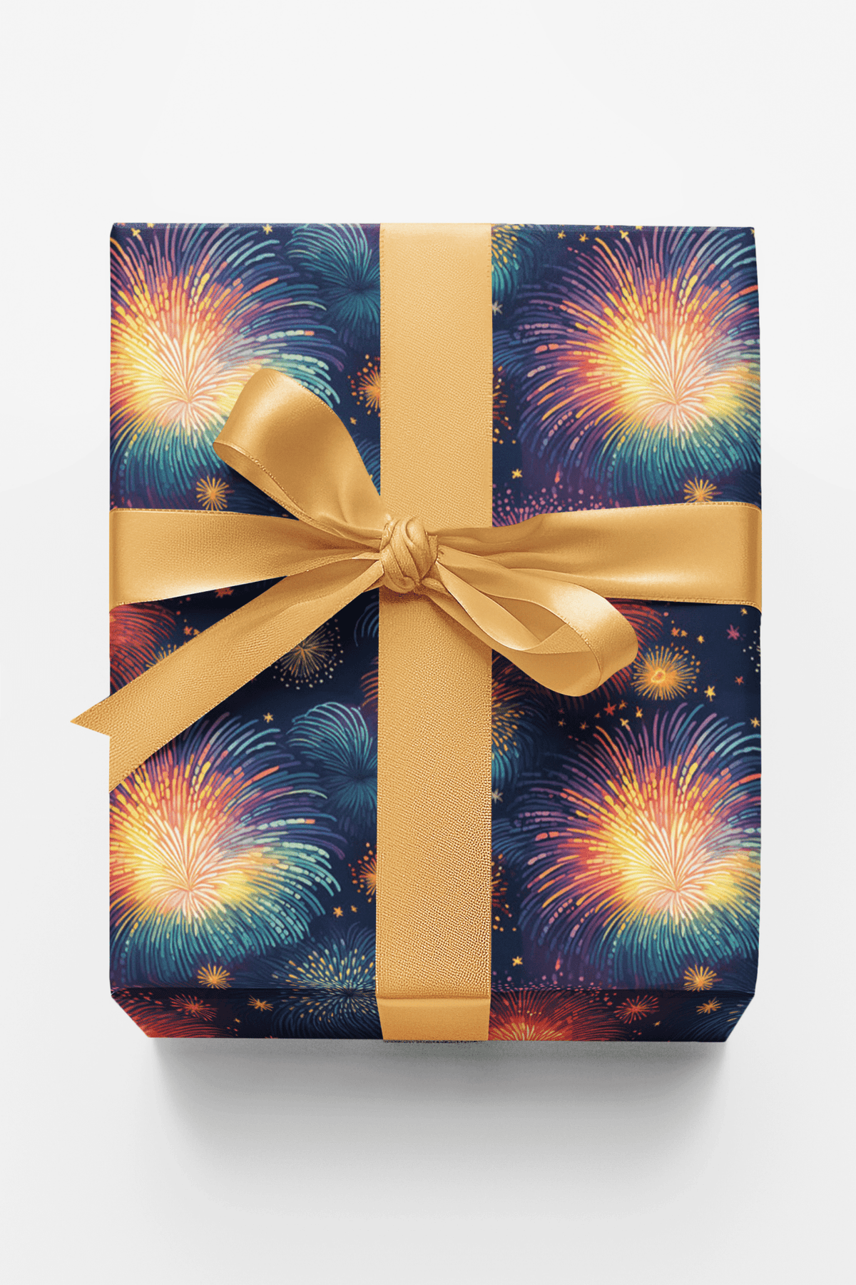 Vivid Starburst Sky Wrapping Paper