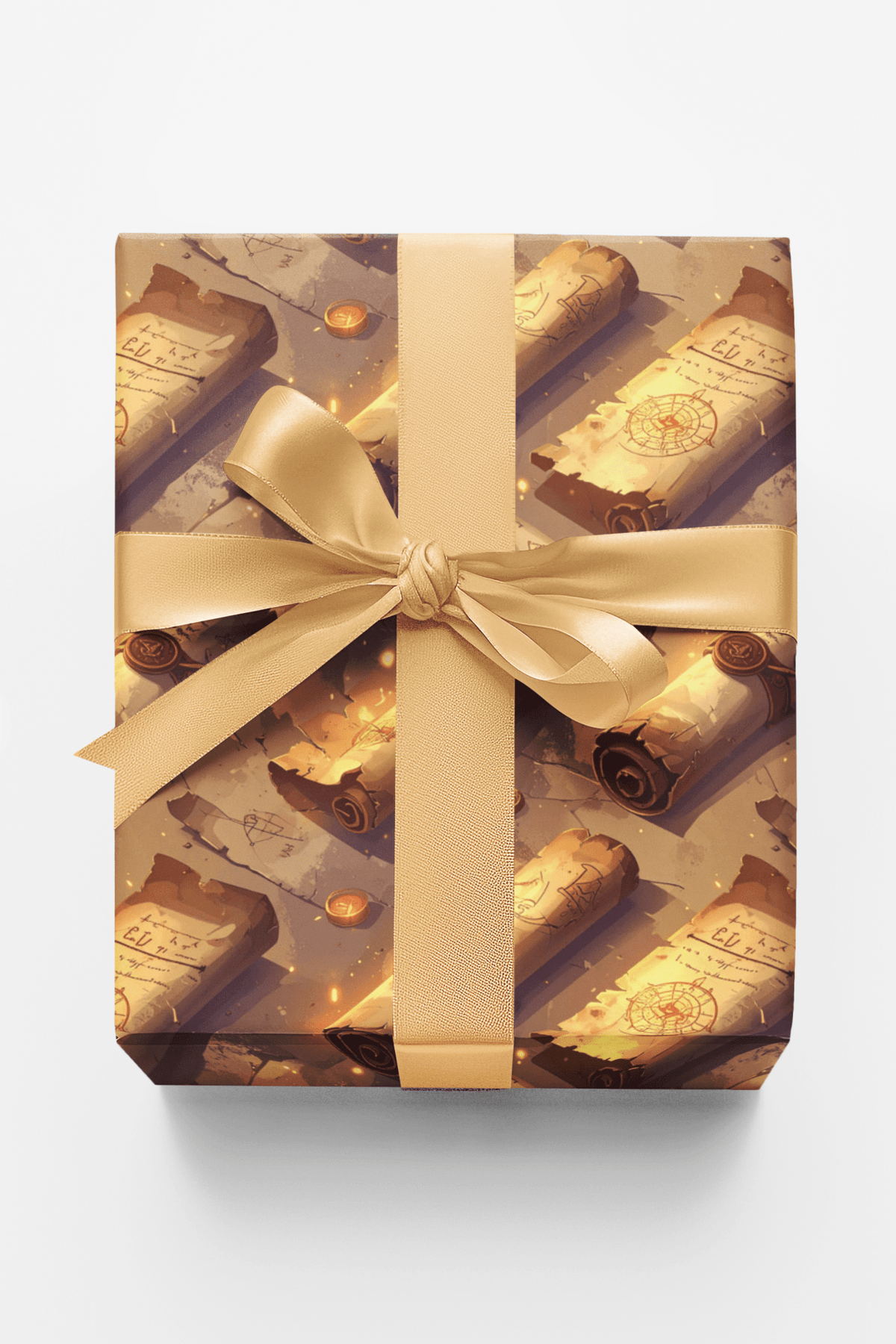Magic Scroll Expedition Wrapping Paper