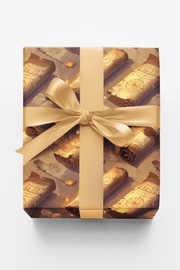 Magic Scroll Expedition Wrapping Paper