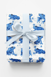 Azure Rainforest Charm Wrapping Paper