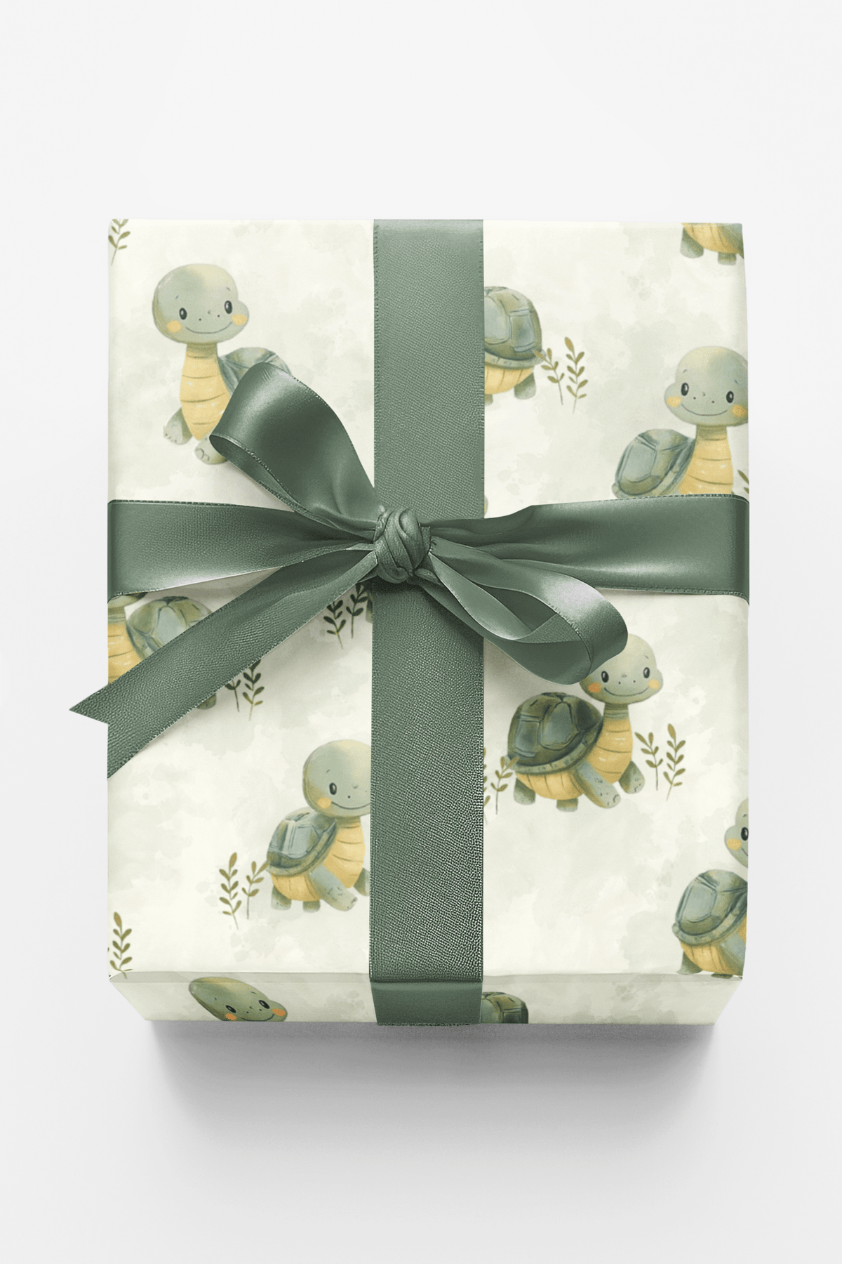 Turtle Garden Wrapping Paper