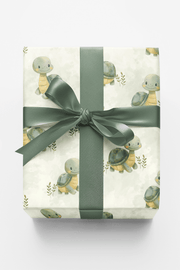 Turtle Garden Wrapping Paper