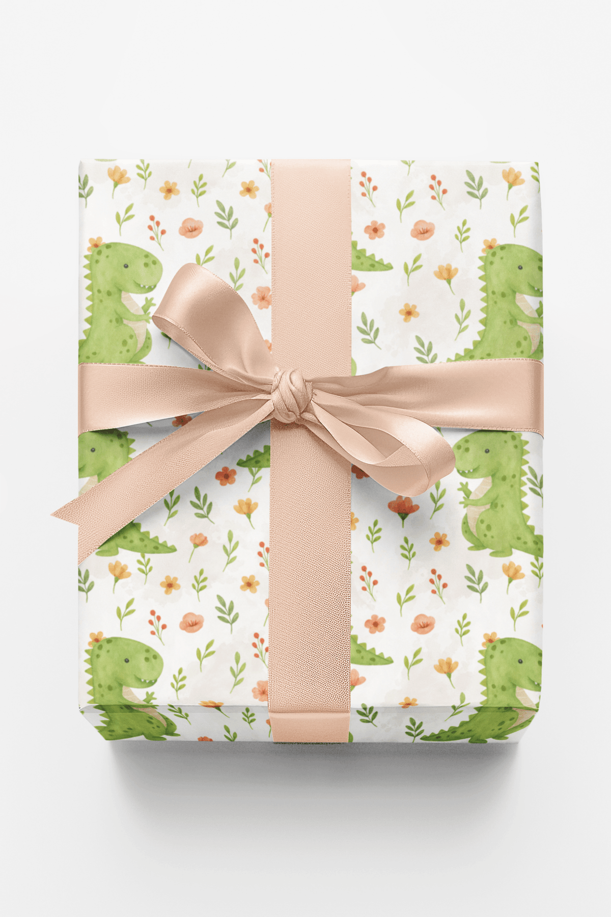 Blooming Rex Wrapping Paper