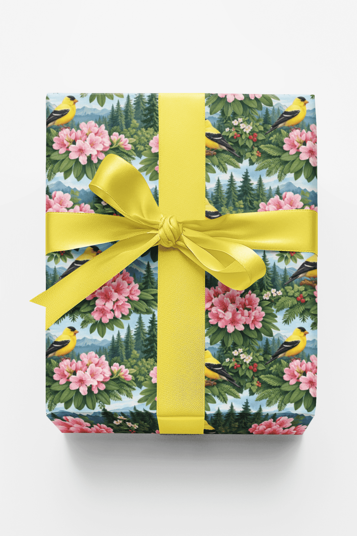 Washington Flora & Fauna Wrapping Paper