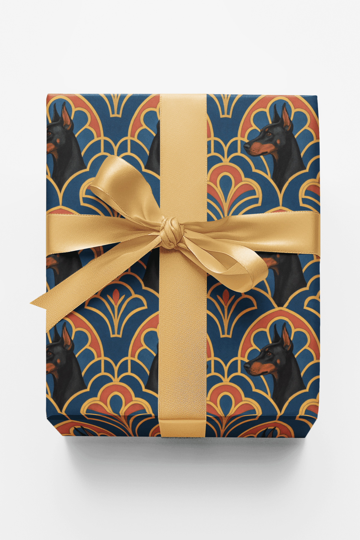 Doberman Deco Wrapping Paper