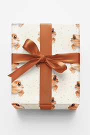 Sunlit Scales Wrapping Paper