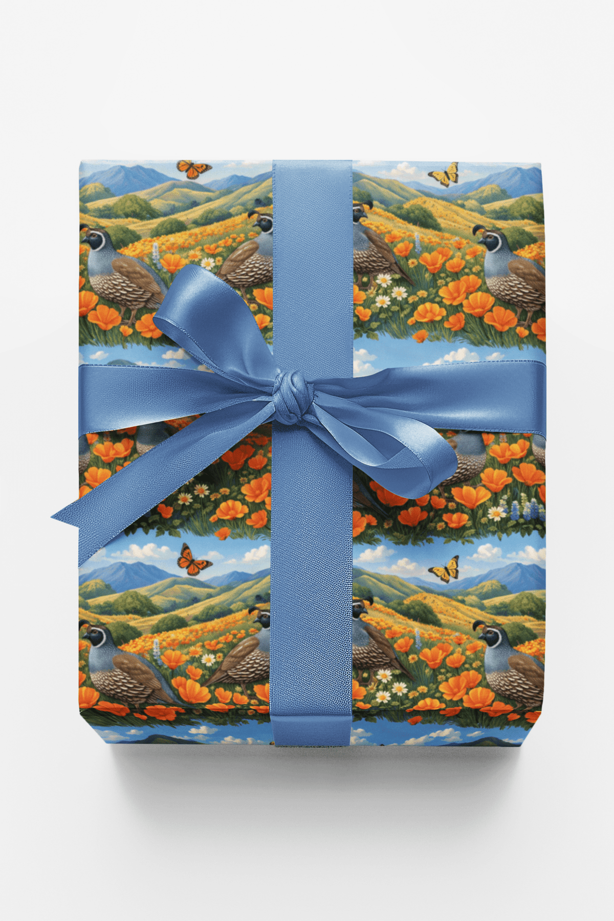 California Flora & Fauna Wrapping Paper