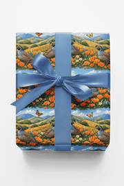 California Flora & Fauna Wrapping Paper