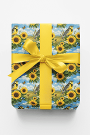 Kansas Flora & Fauna Wrapping Paper
