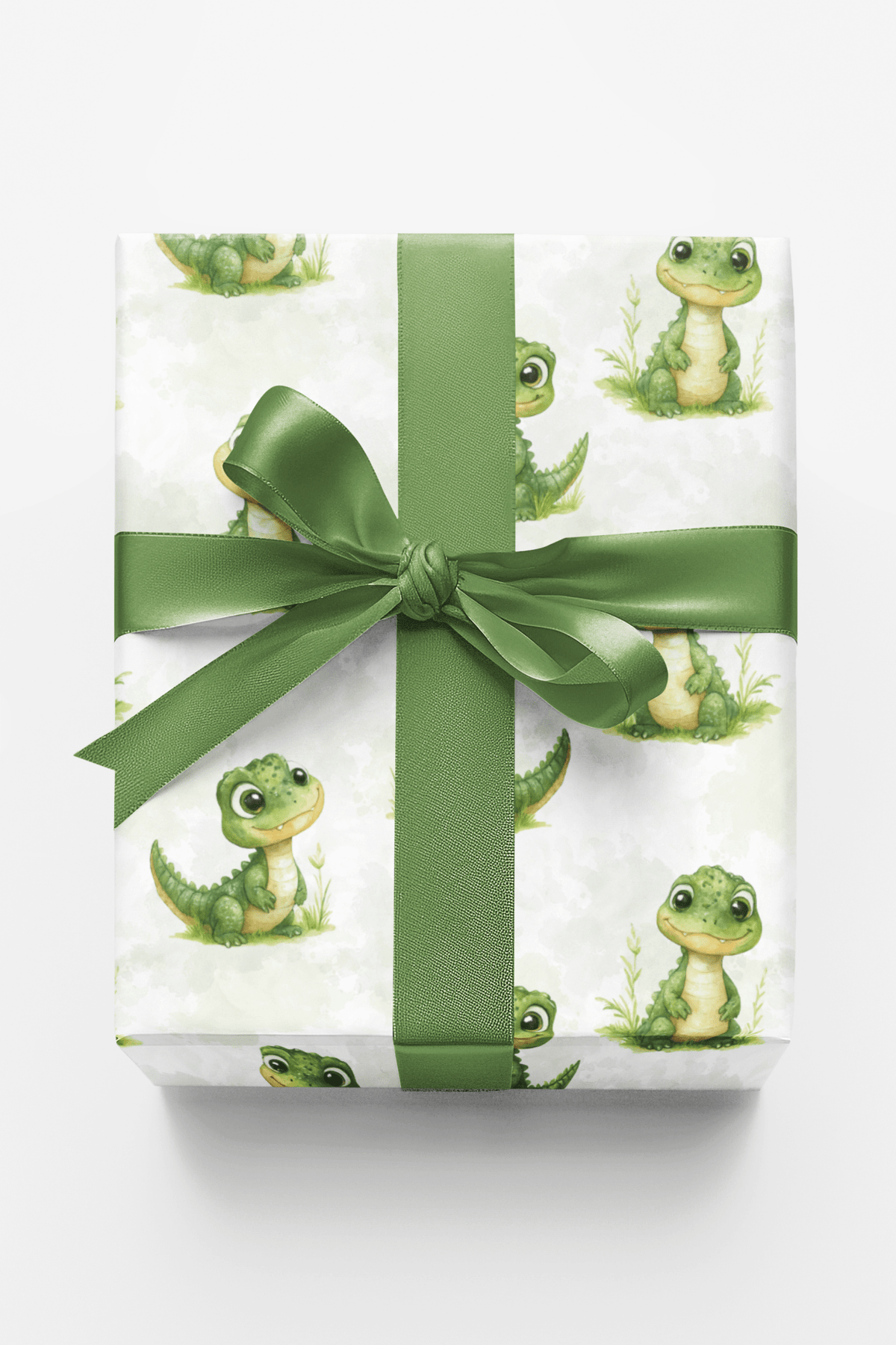 Little Gator Smiles Wrapping Paper