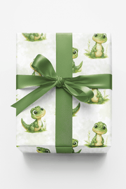 Little Gator Smiles Wrapping Paper