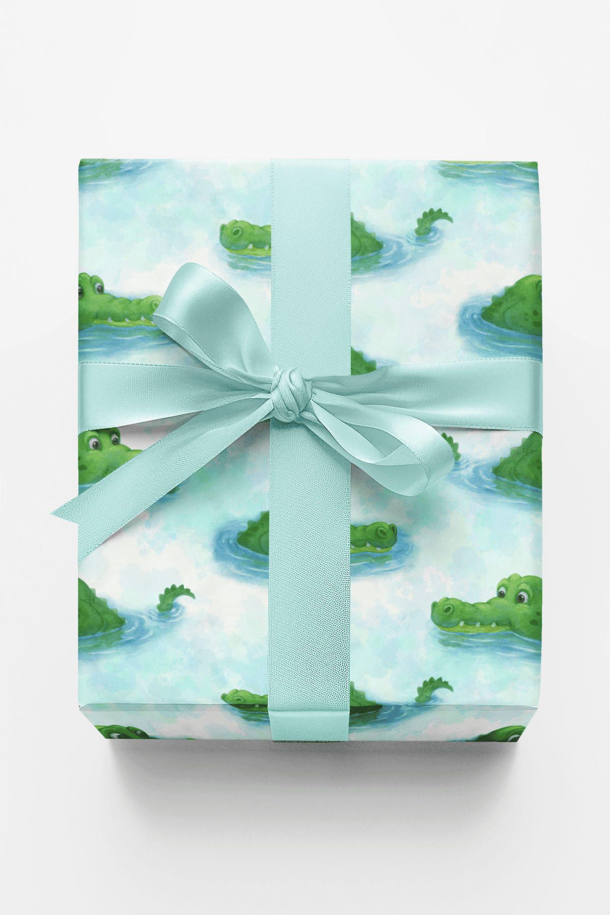 Crocodile Drift Wrapping Paper