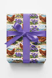 Rhode Island Flora & Fauna Wrapping Paper