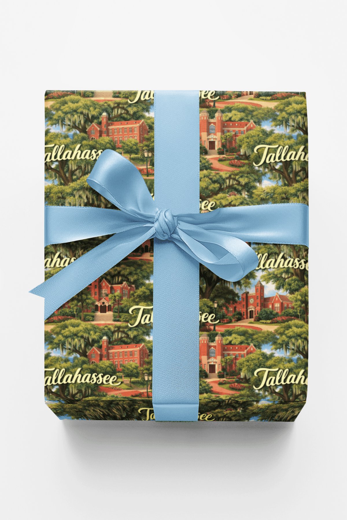 Tallahassee College Town Glow Wrapping Paper