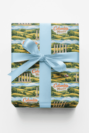 Columbia Missouri Mizzou Glow Wrapping Paper