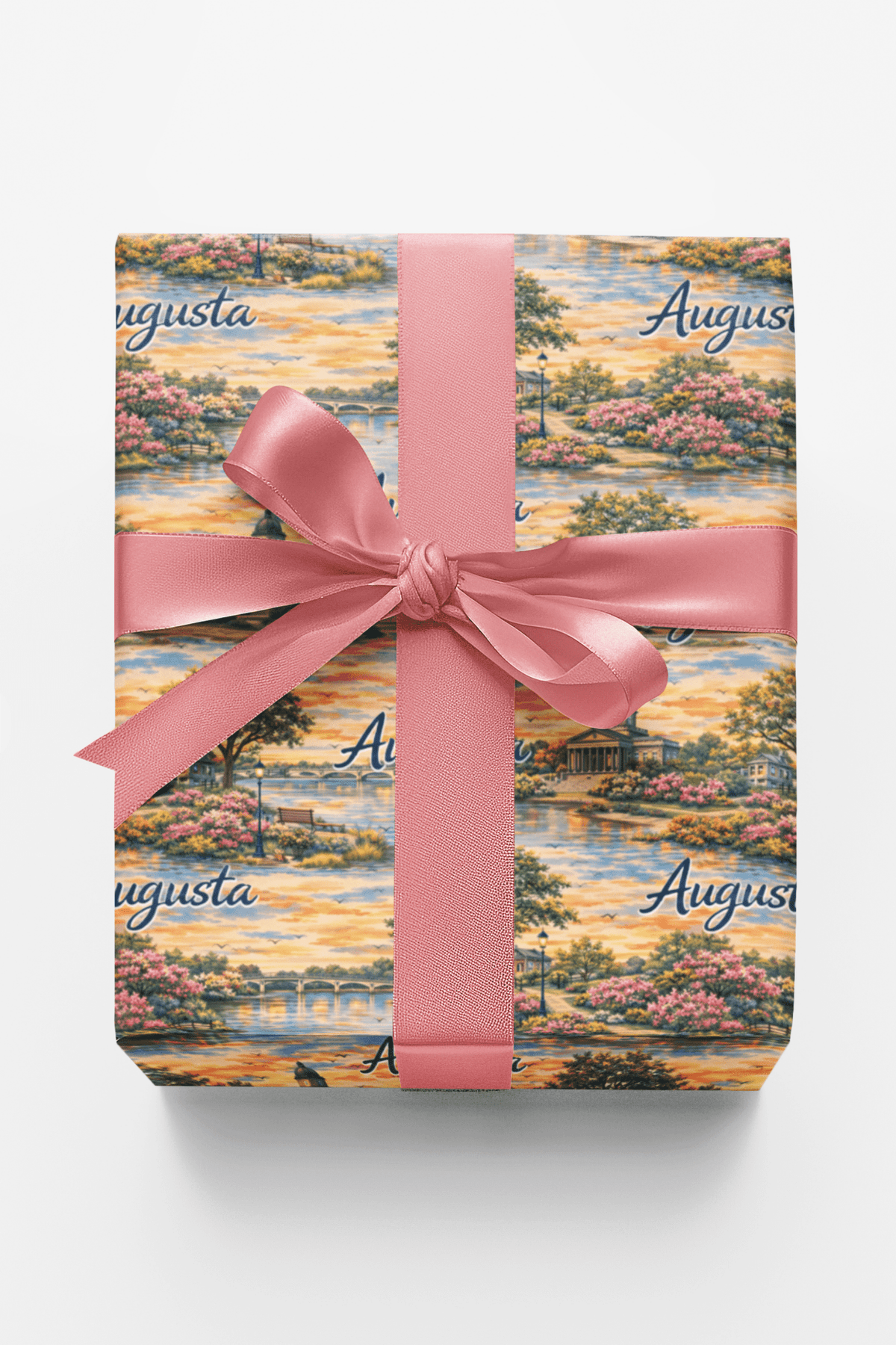 Augusta Magnolia Glow Wrapping Paper