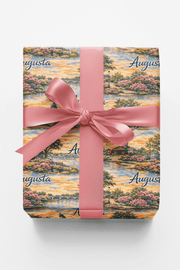 Augusta Magnolia Glow Wrapping Paper