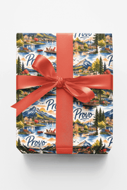Provo Alpine Reflection Wrapping Paper
