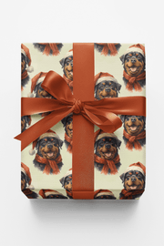 Rottweiler In Red