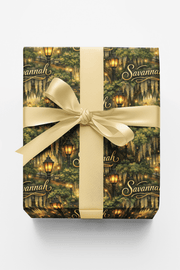 Savannah Riverfront Romance Wrapping Paper