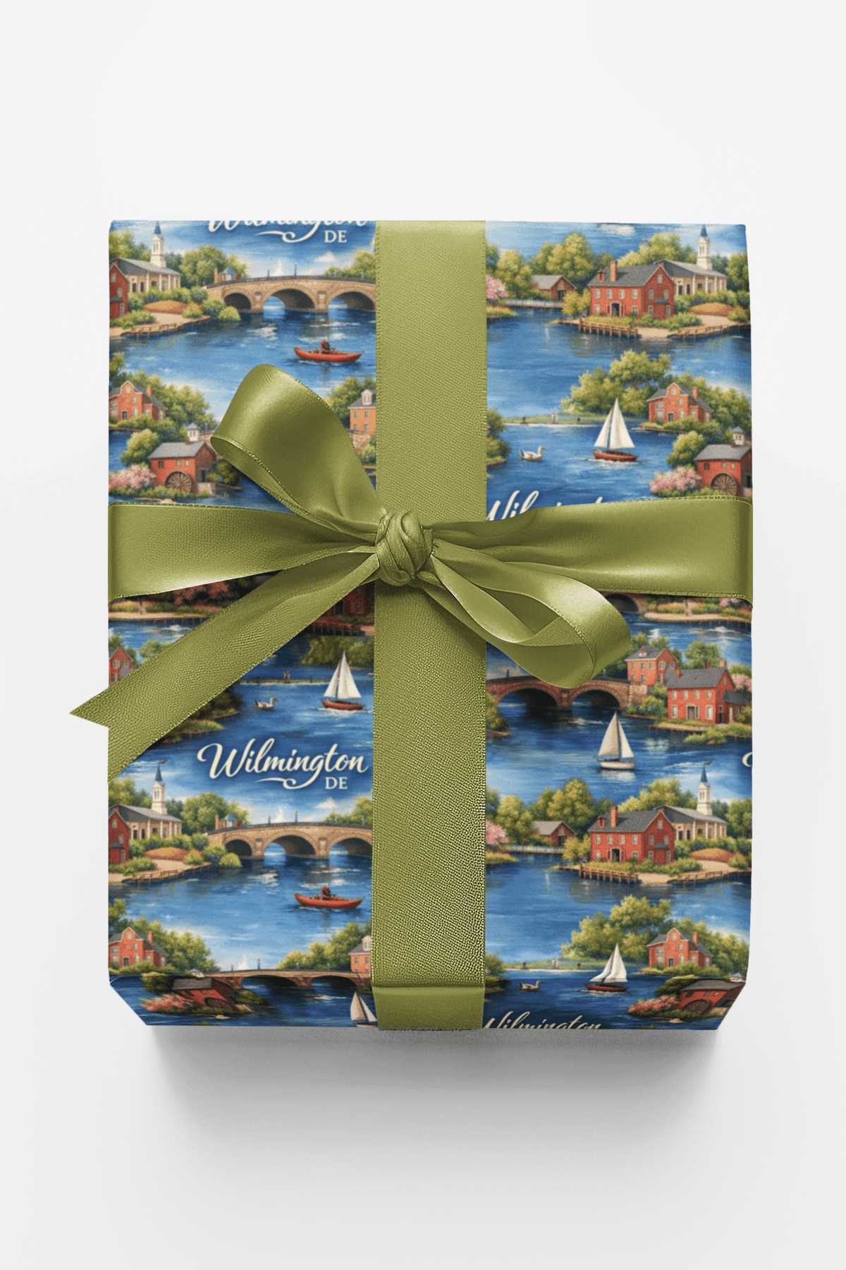 Wilmington De River Revival Wrapping Paper