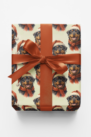 Rottweiler In Red