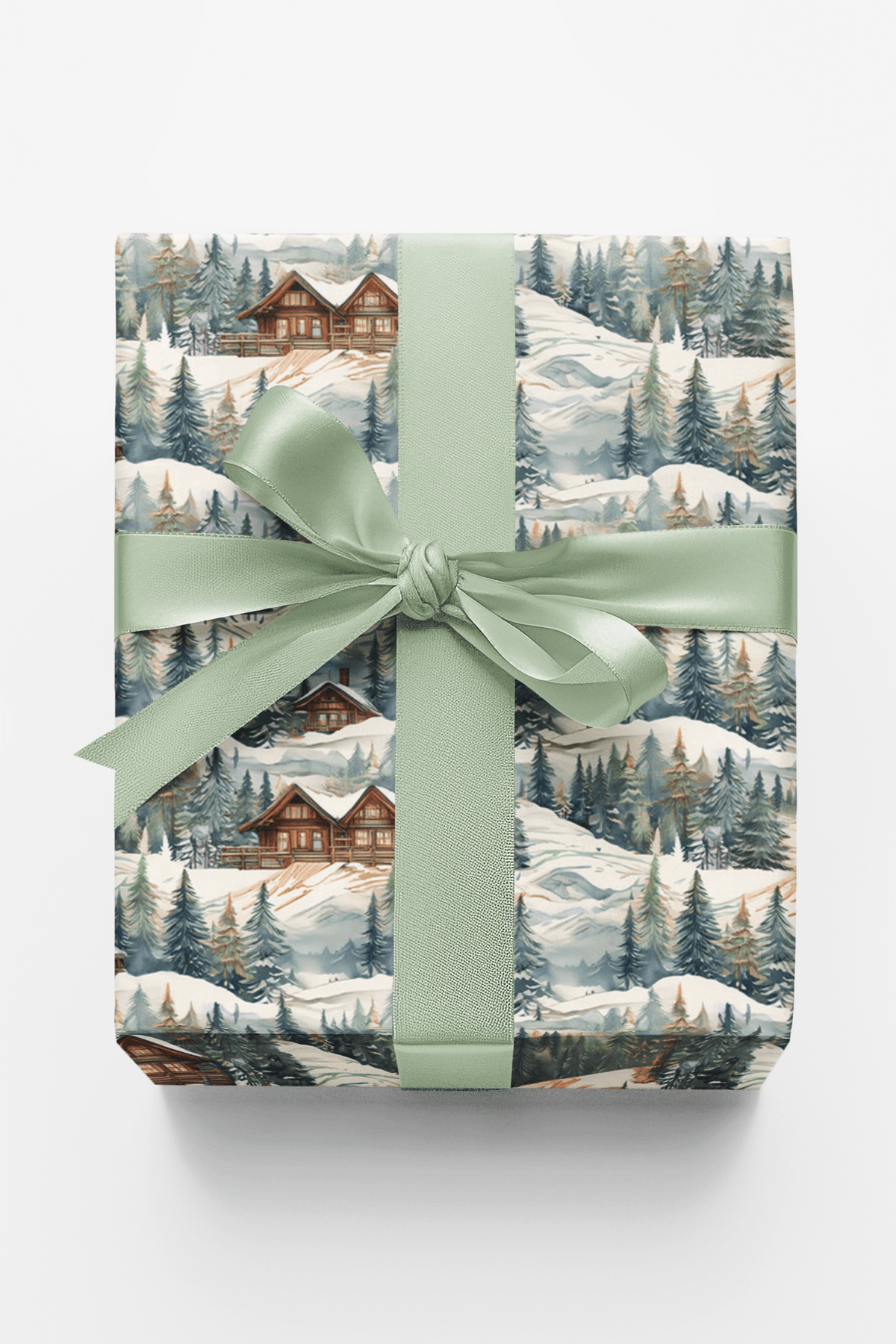 Alpine Lodge Wrapping Paper